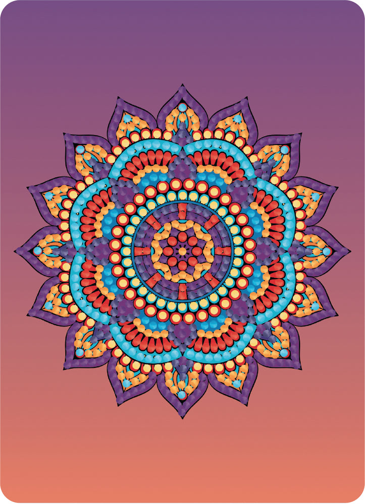 Diamond Art mandala 13 x 18 cm