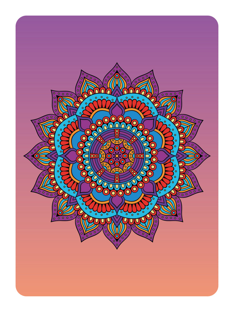 Diamond Art mandala 13 x 18 cm