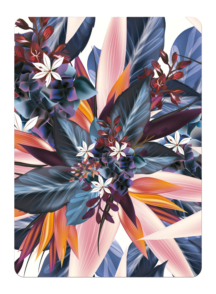 Diamond Art hawaii blomster 13 x 18 cm