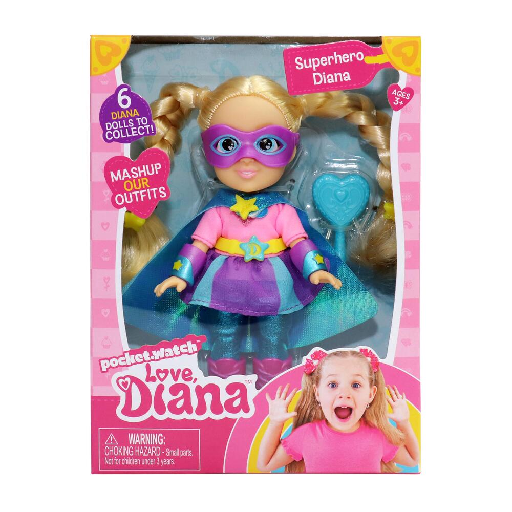 Love Diana Mini Doll 15 cm asst