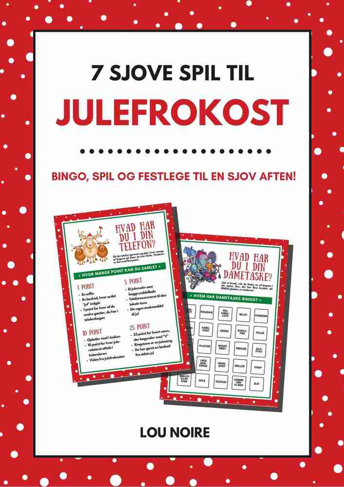 7 sjove spil til julefrokost