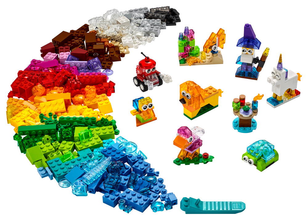 11013 LEGO Classic Kreative gennemsigtige klodser