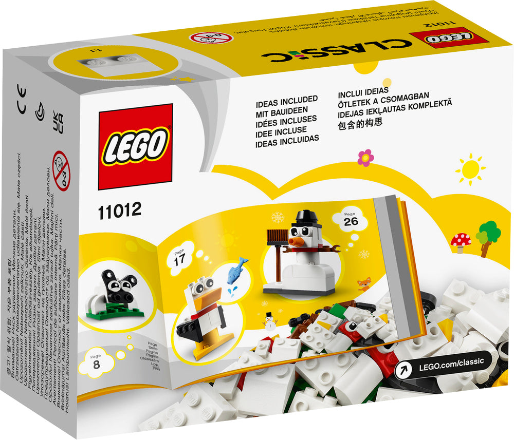 11012 LEGO Classic Kreative Hvide Klodser