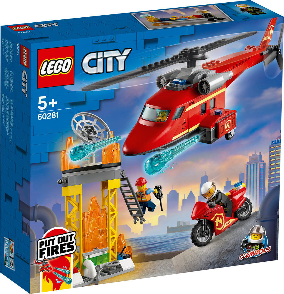 60281 LEGO City Fire Brandvæsnets Redningshelikopter