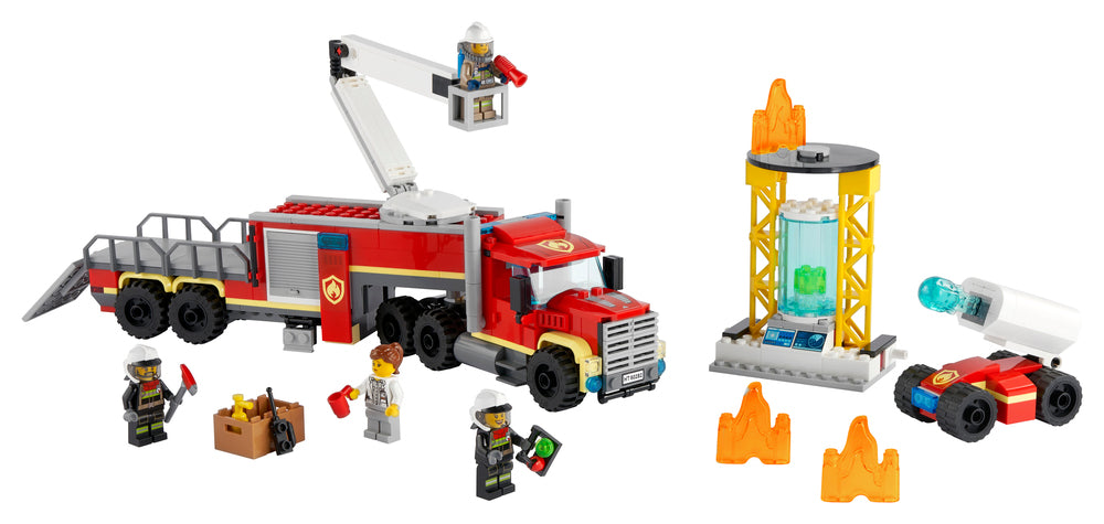 60282 LEGO City Fire Brandvæsnets Kommandoenhed