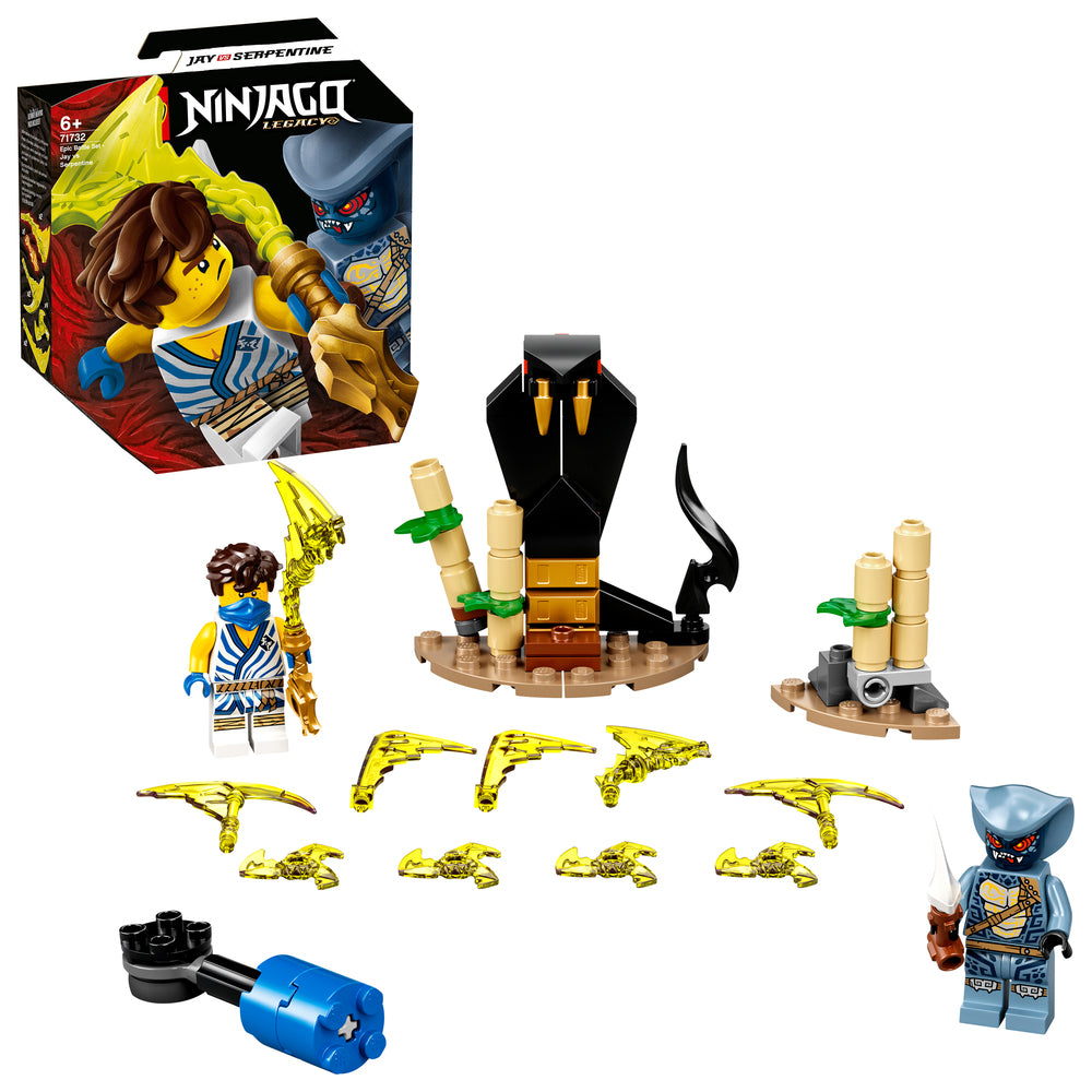 71732 LEGO Ninjago Episk Kampsæt – Jay Mod Serpentine-Kriger