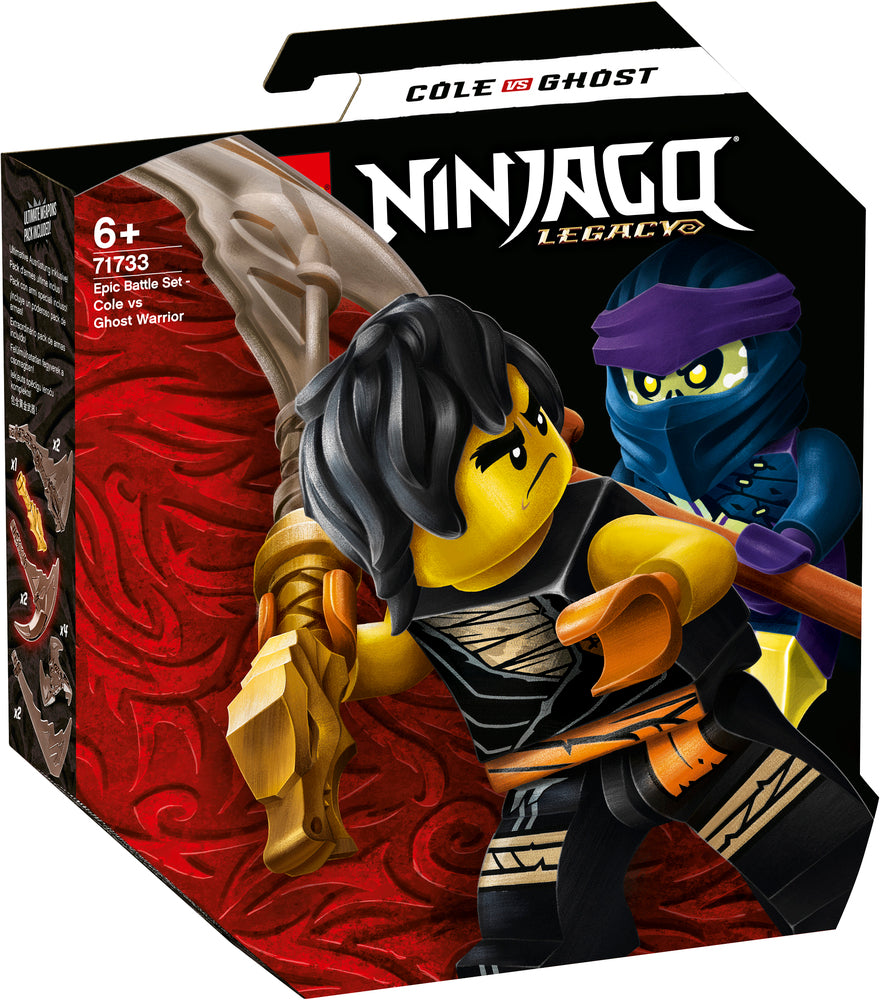 71733 LEGO Ninjago Episk Kampsæt – Cole Mod Spøgelseskriger