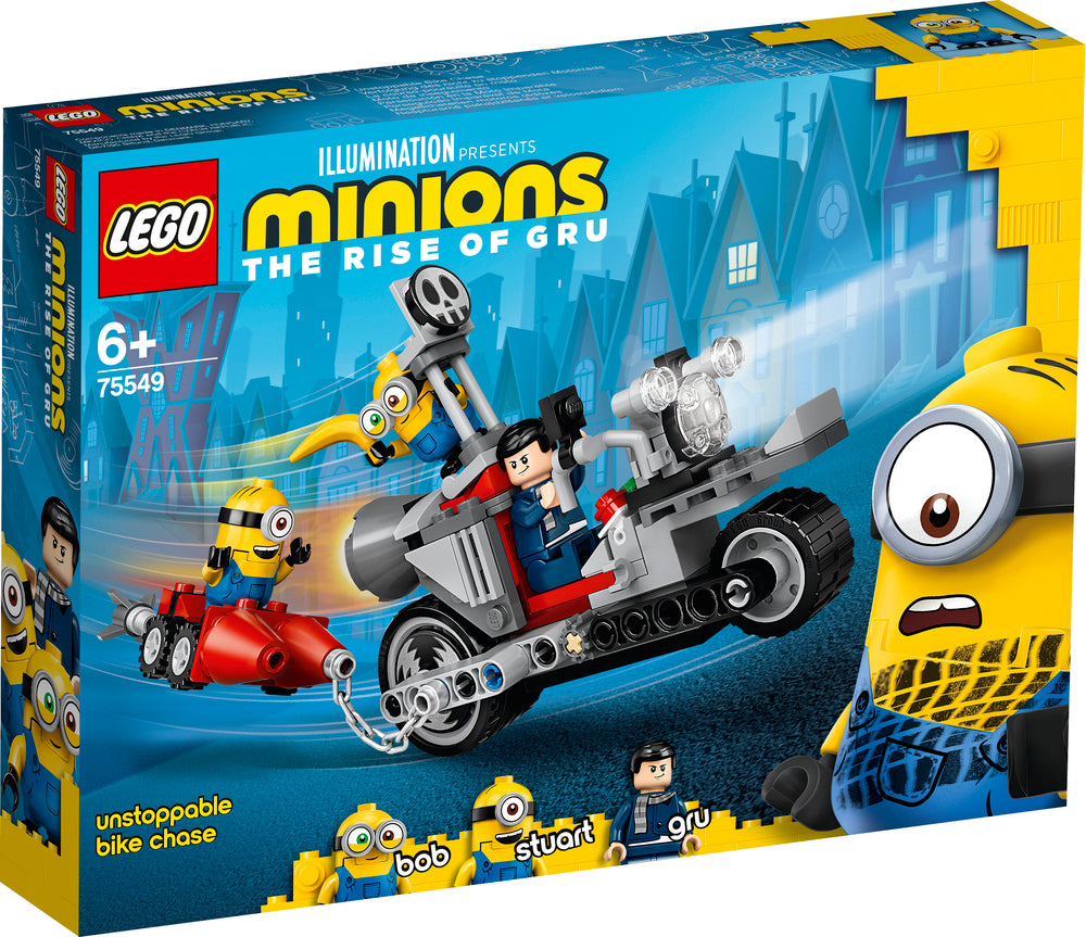 75549 LEGO Minions Ustoppelig Motorcykeljagt