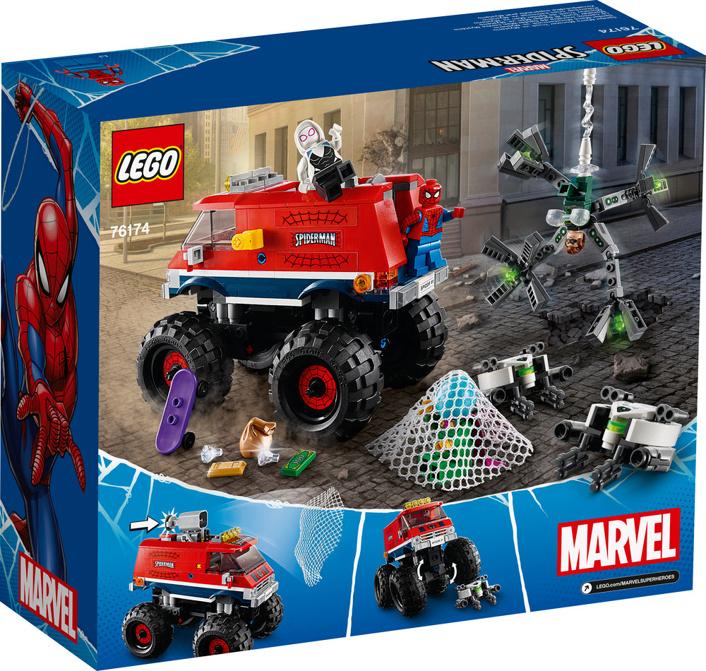 76174 LEGO Super Heroes spider-mans monstertruck mod mysteri
