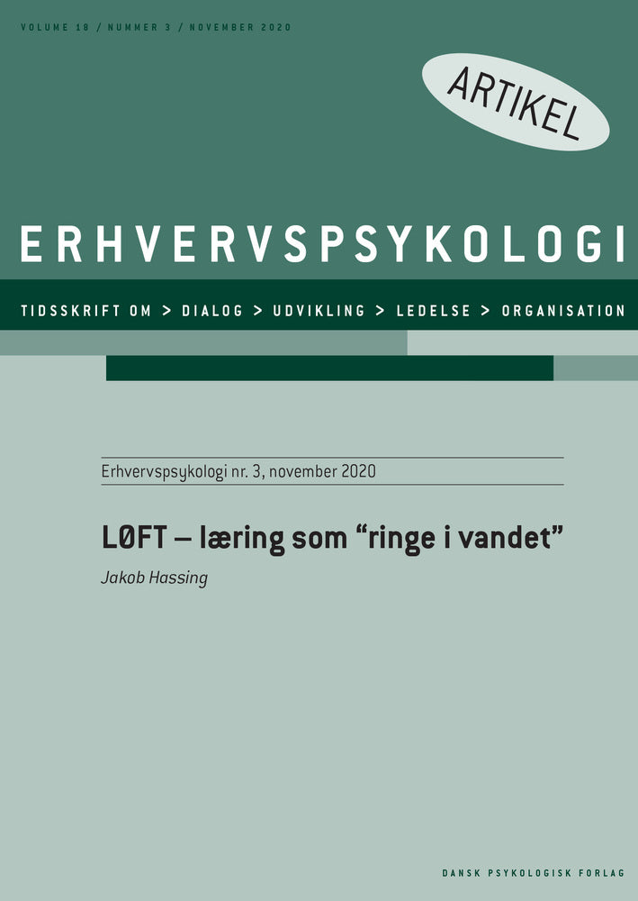 LØFT – læring som “ringe i vandet”