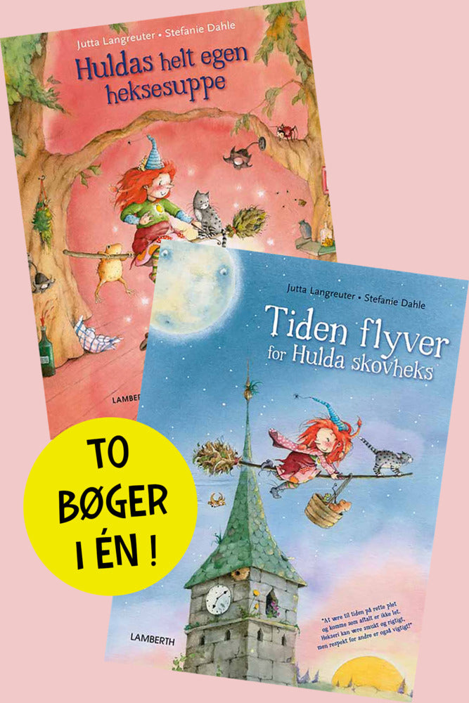Huldas helt egen heksesuppe og Tiden flyver for Hulda Skovheks