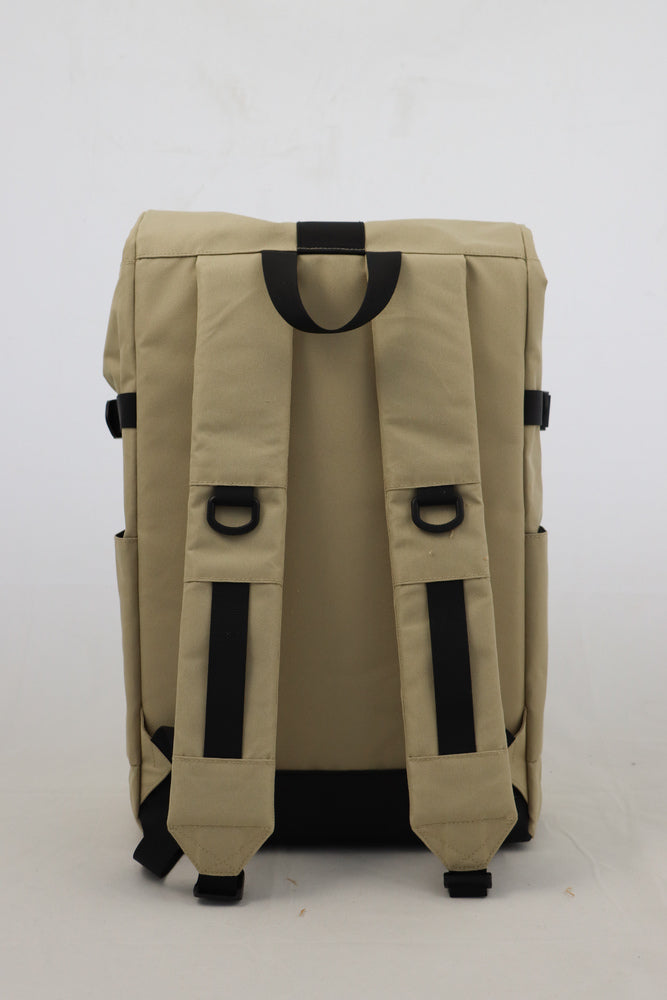 Rygsæk Real Republic khaki rolltop m/spænde pcrum water bund
