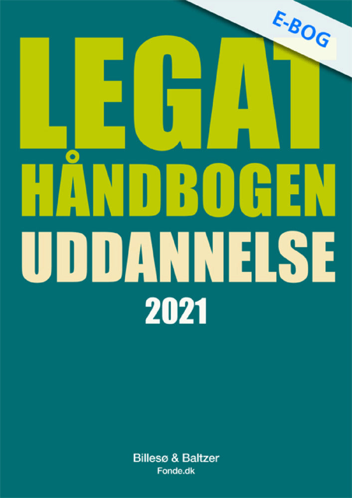 Legathåndbogen Uddannelse 2021