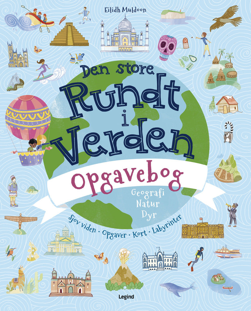 Den store rundt i verden opgavebog
