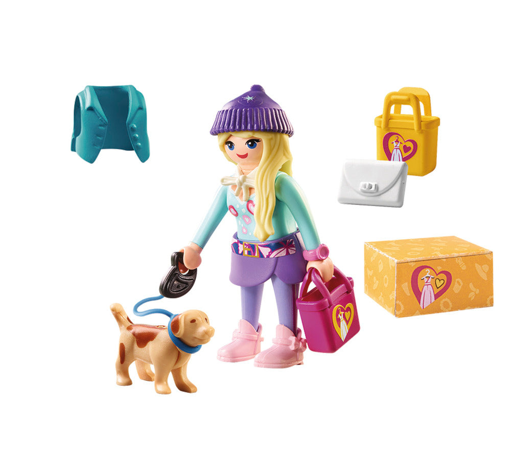 70595 Fashion Girl with dog