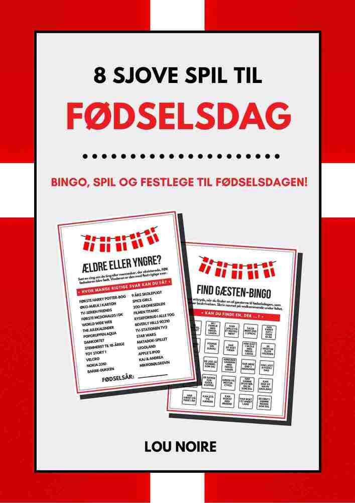 8 sjove spil til fødselsdag