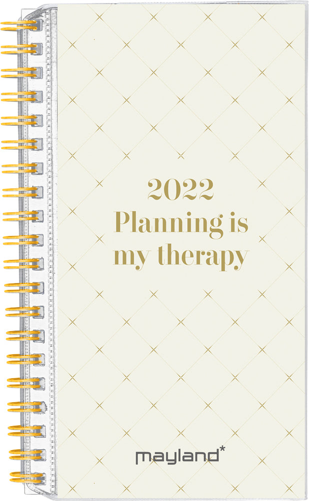 Week planner m/ 4 illu 2022 9,5 x 17 cm Mayland