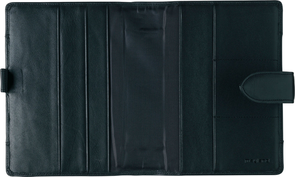 Spiralkalender 1 dag 2022 sort skind 12 x17 cm Mayland