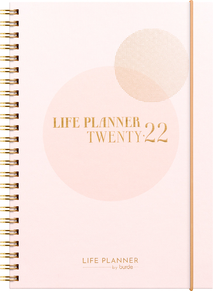 Life planner A5 pink 2022 Mayland