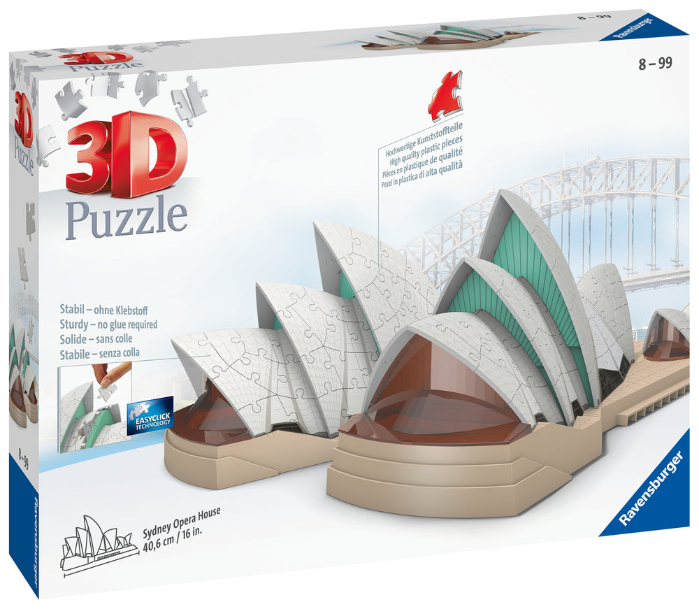 3D Puzzle Sydney Opera 216 brikker