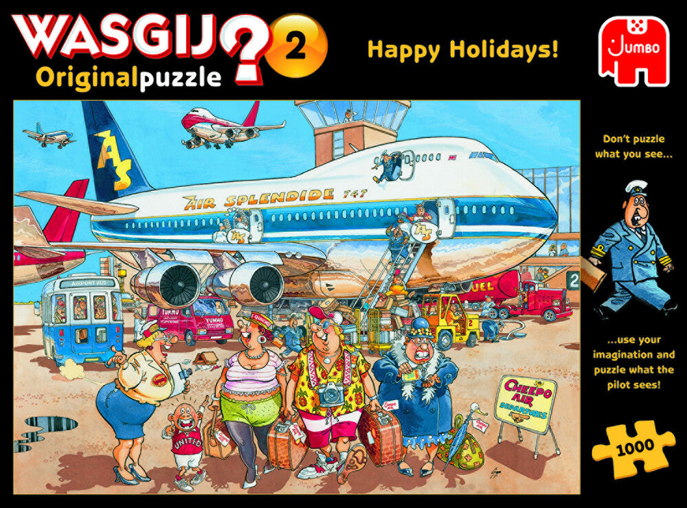 Wasgij Puslespil Original 2 1000 brikker