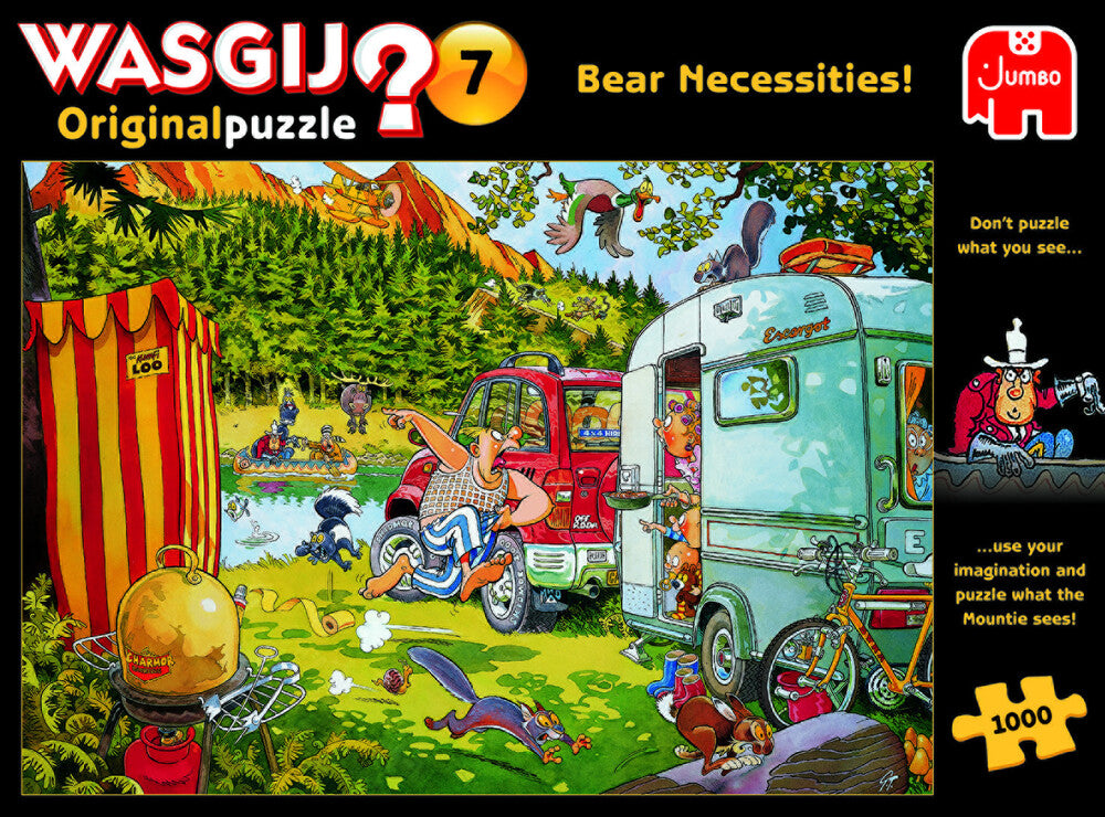 Wasgij Puslespil Original 7 1000 brikker