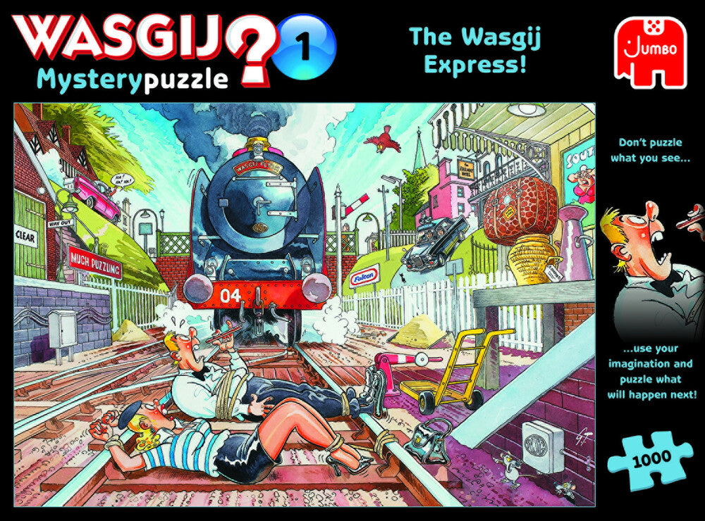 Wasgij Puslespil Mystery 1 1000 brikker