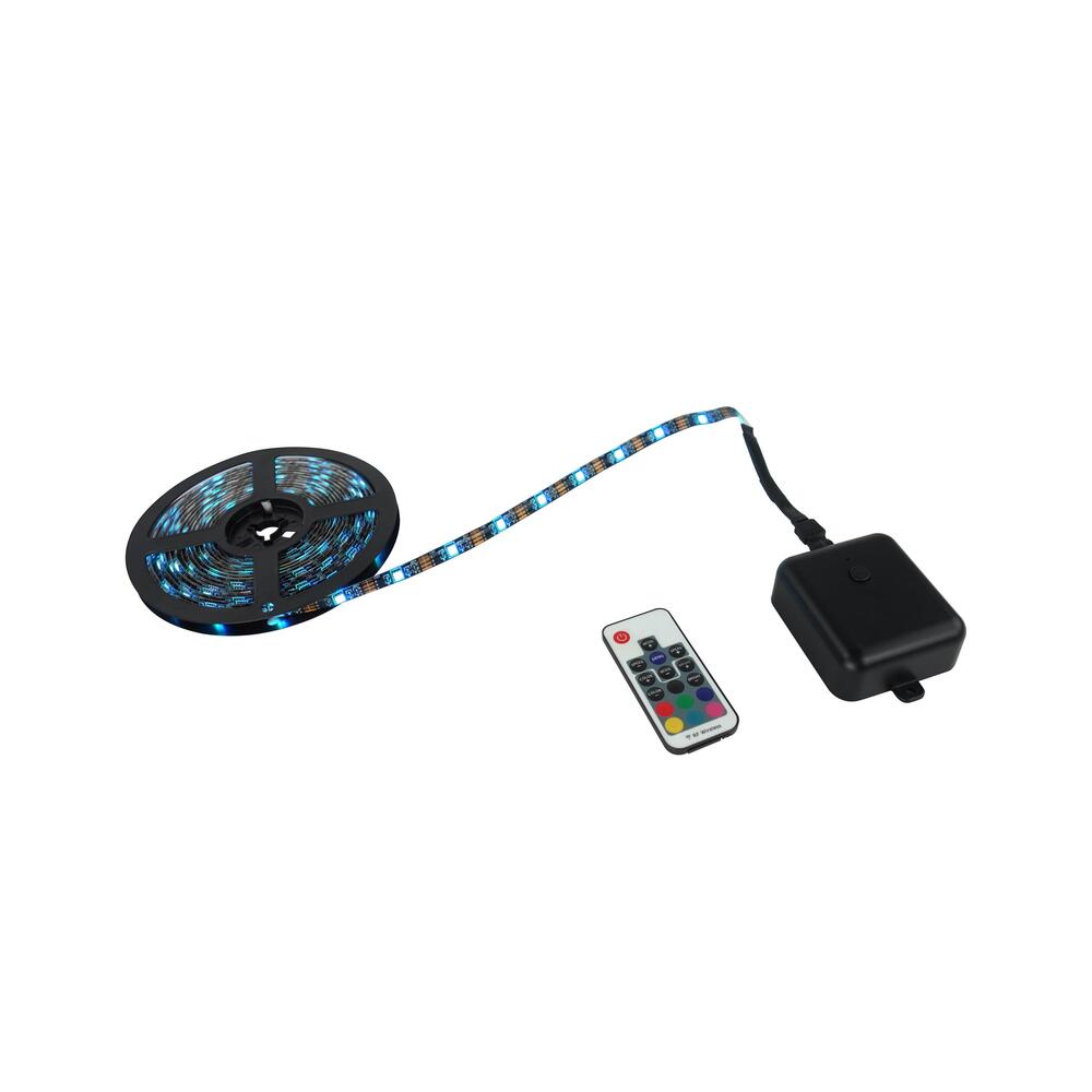 LED Lysstrip 5 m med Fjernbetjening