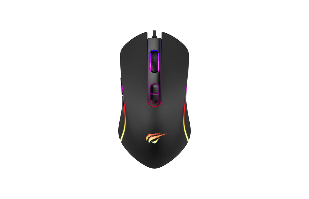Havit RGB Gaming Mouse - 3200 dpi (kabel)