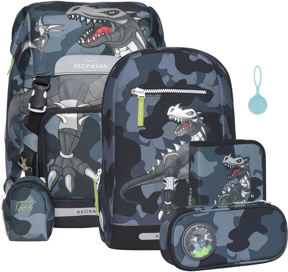 Skoletaske sæt Beckmann classic camo rex 22 liter