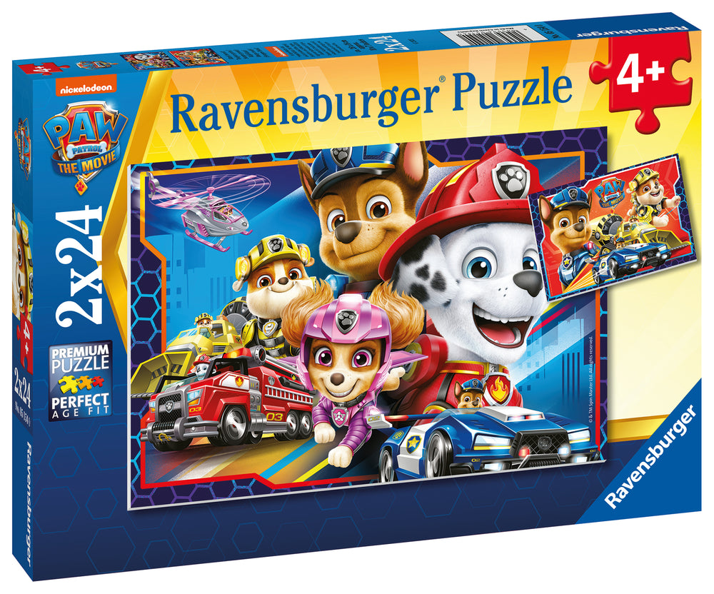 Puslespil Paw Patrol Always ready! 2x24 brikker