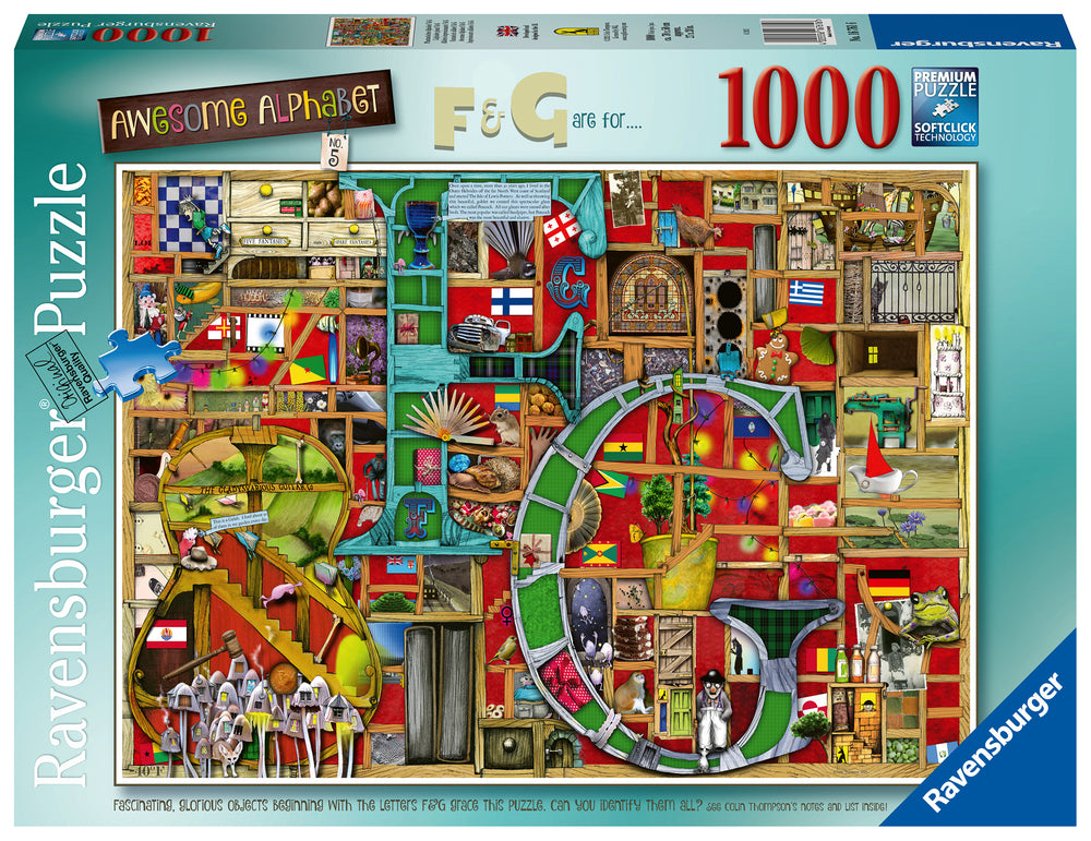 Puslespil Awesome Alphabet F&G 1000 brikker