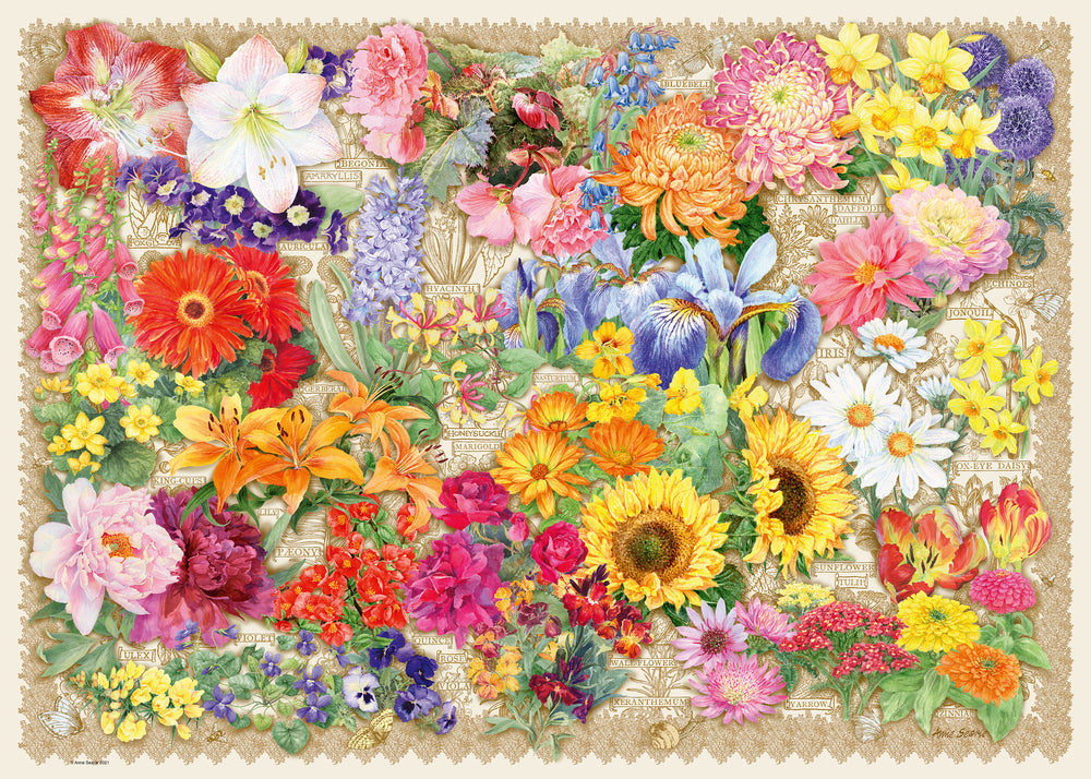 Puslespil Blooming Beautiful 1000 brikker