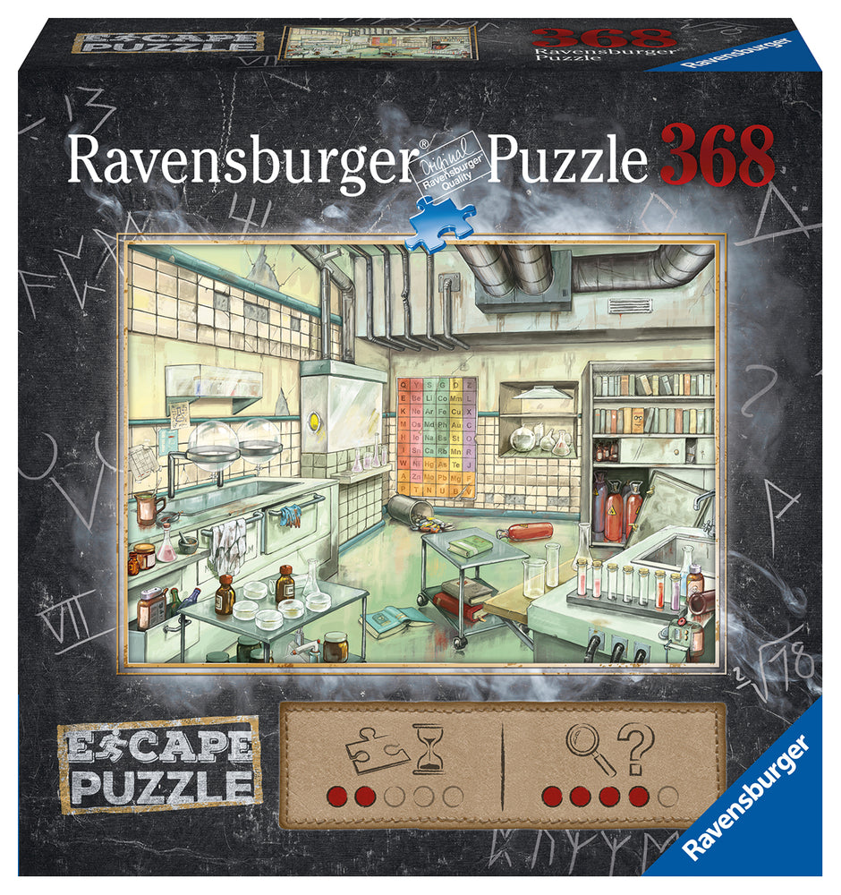 Puslespil Escape The laboratory 368 brikker