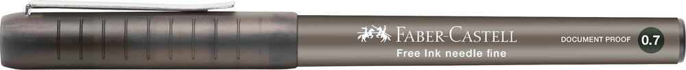 Roller Faber-Castell free ink needle 0,7 sort