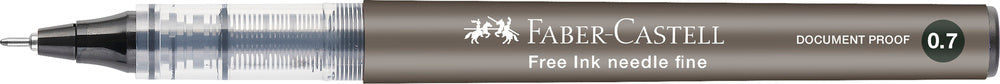 Roller Faber-Castell free ink needle 0,7 sort