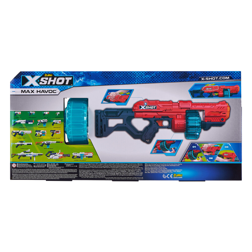 X-SHOT MAX HAVOC SKUM DART SKYDER