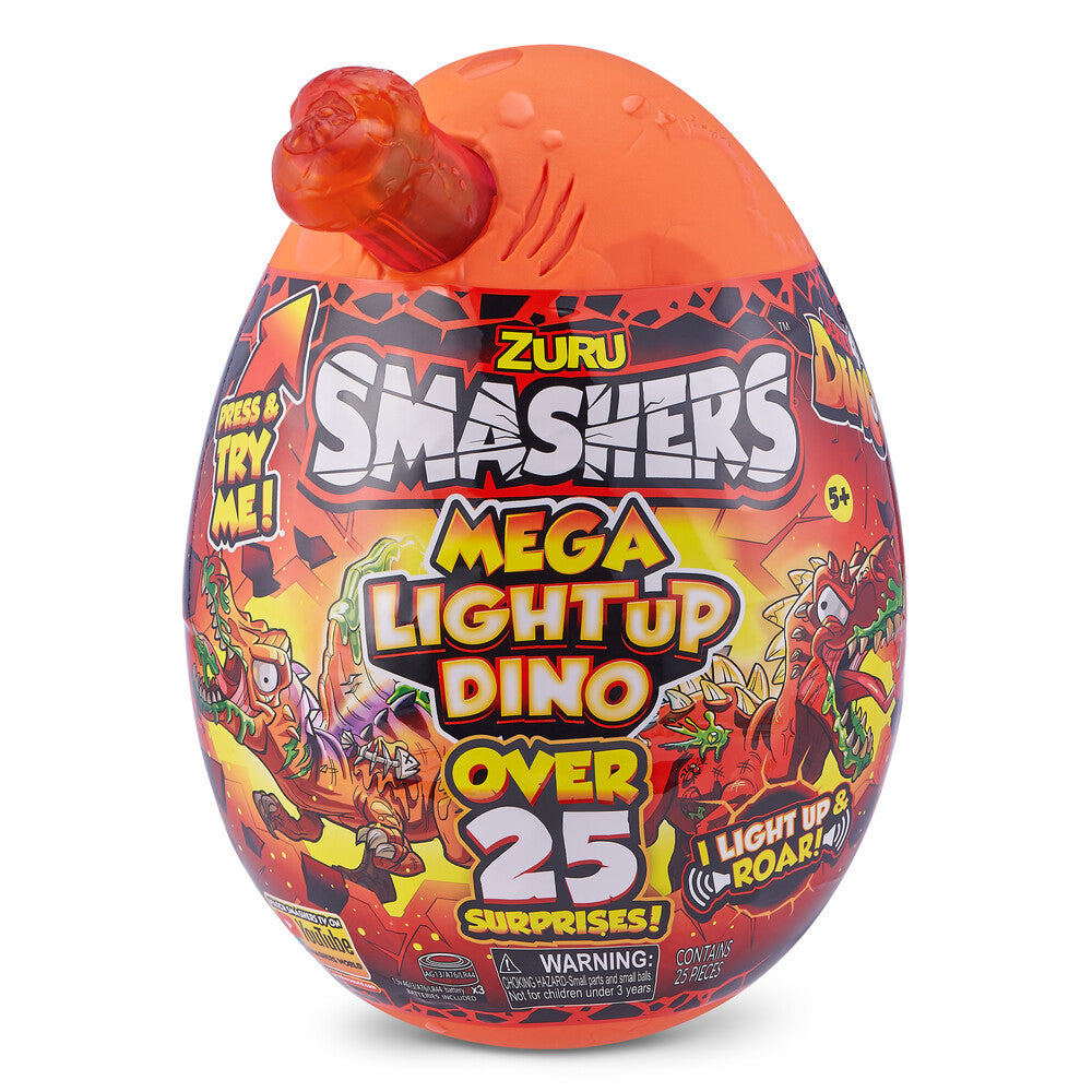 Smashers Mega Light up Dino Surprise Egg