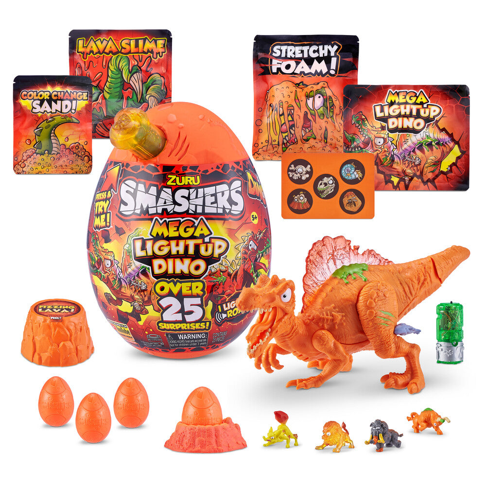 Smashers Mega Light up Dino Surprise Egg