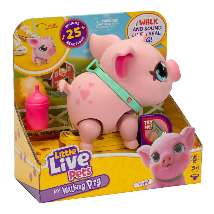Little Live Pets Piggly den gående kæledyrsgris