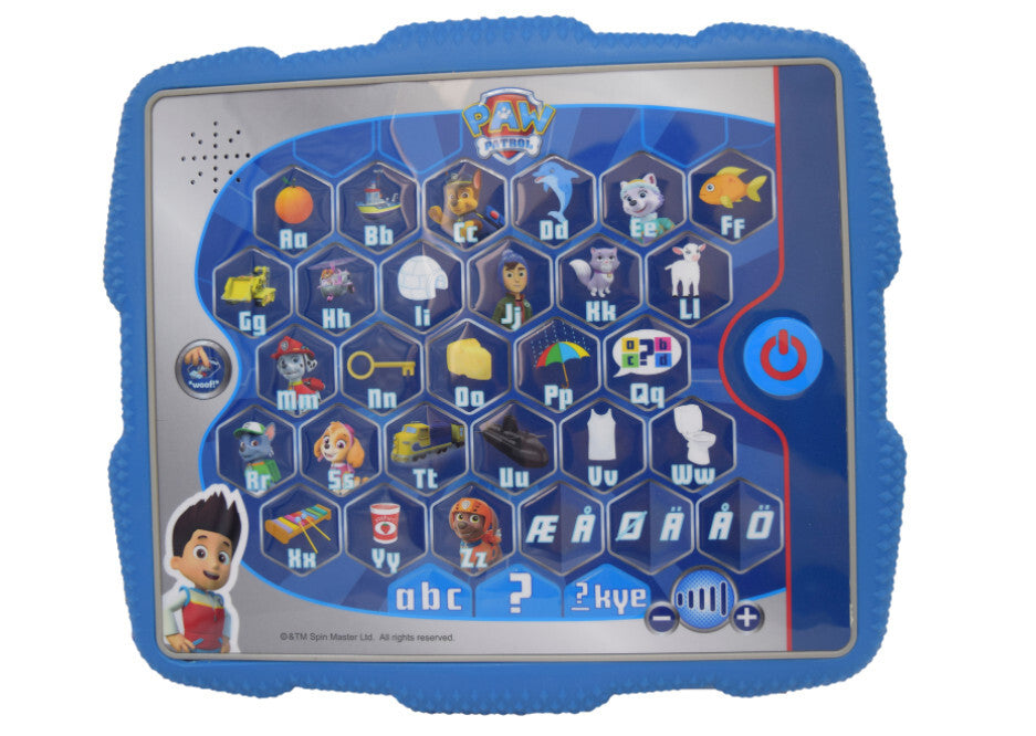 Paw Patrol´s Ryders alfabet pad