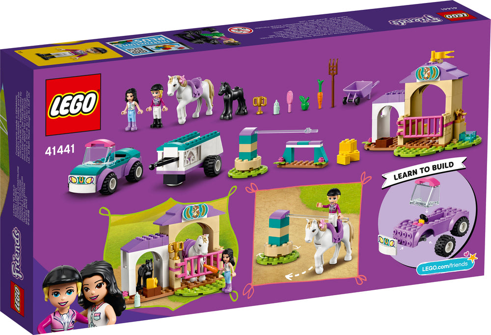41441 LEGO FRIENDS Hestetræning og trailer