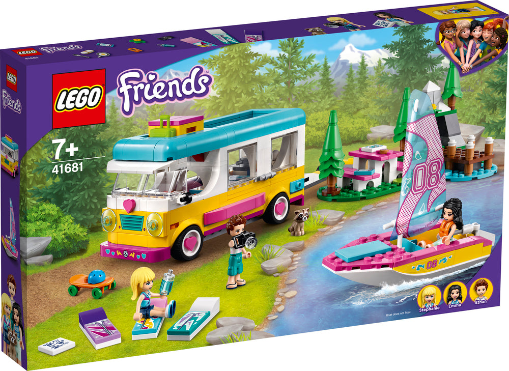 41681 LEGO FRIENDS Skov-autocamper og sejlbåd