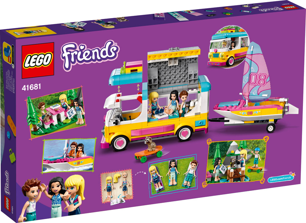 41681 LEGO FRIENDS Skov-autocamper og sejlbåd