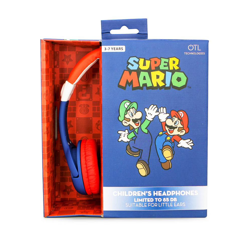 Super Mario Blue høretelefoner