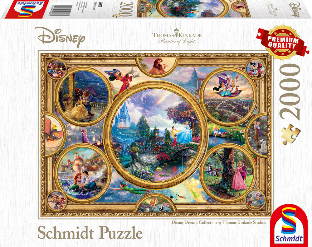 Puslespil Disney Dreams Collection 2000 brikker