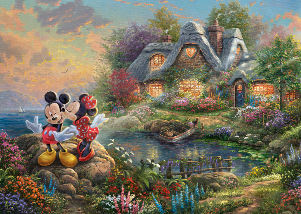 Puslespil Disney Sweethearts Mickey & Minnie 1000 brikker