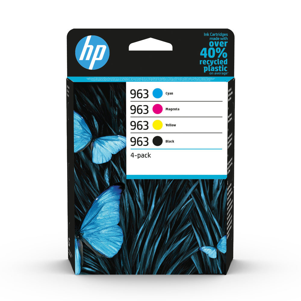 HP 963 c/m/y/k ink cartridges 4-pack printerpatron