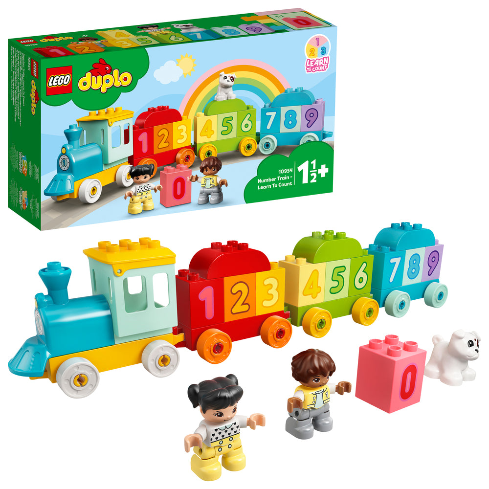 10954 LEGO DUPLO My First Tog med tal – lær at tælle