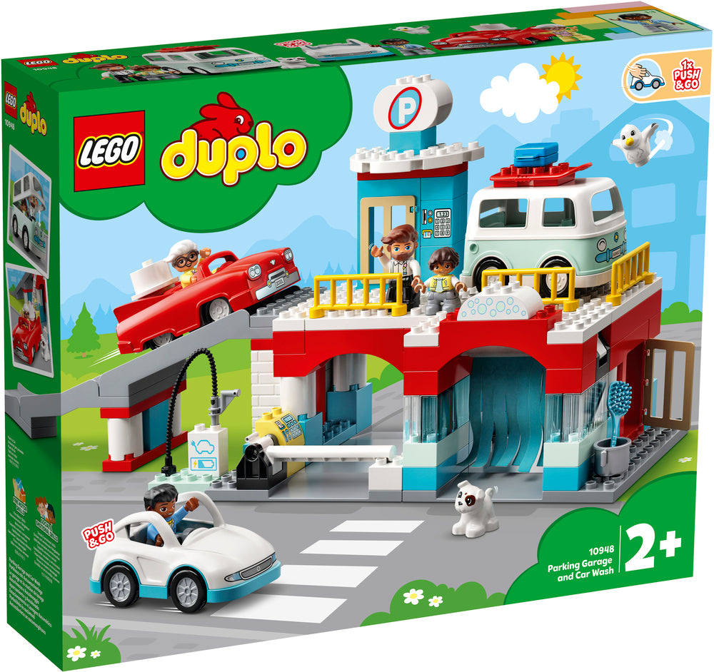 10948 LEGO DUPLO Town Parkeringshus og bilvask